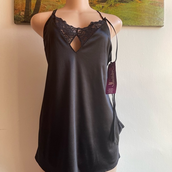 Sexy and sophisticated silk babydoll by Ilusión lingerie "M" - Picture 2 of 2